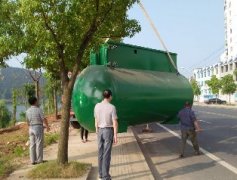 南京MBR污水设备设备发到货现场